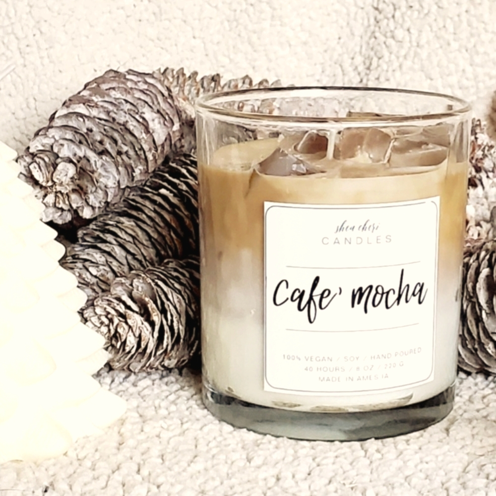 Shea Cheri Candle- Cafe Mocha Candle